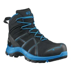 HAIX Bottes De Sécurité BE Safety 40 Mid Taille 8,5 (42,5) Noir/bleu Microfibres / Te