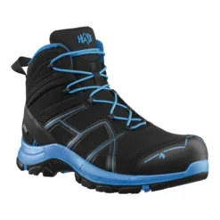 HAIX Bottes De Sécurité BE Safety 40 Mid Taille 9 (43) Noir/bleu Microfibres / Textil