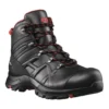 HAIX Bottes De Sécurité BE Safety 54 Mid Taille 6 (39) Noir/rouge Leder S3 HRO HI CI