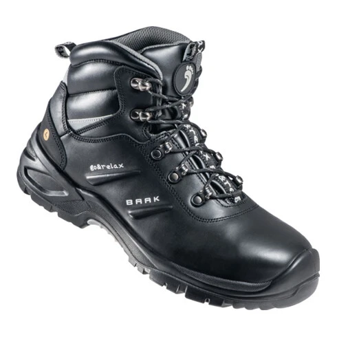 Bottes De Sécurité Harrison T. 46 Noir Cuir Lisse S3 SRC ESD EN ISO 20345 1 Bottes De Sécurité Harrison T. 46 Noir Cuir Lisse S3 SRC ESD EN ISO 20345