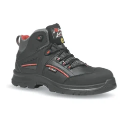 U-Power Bottes De Sécurité En Teck, EN20345 ESD S3 Noir