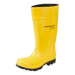 DUNLOP Bottes De Sécurité Jaunes DUNLOP PUROFORT PROFESSIONAL FULL SAFETY, S5, Pointure UE: 40